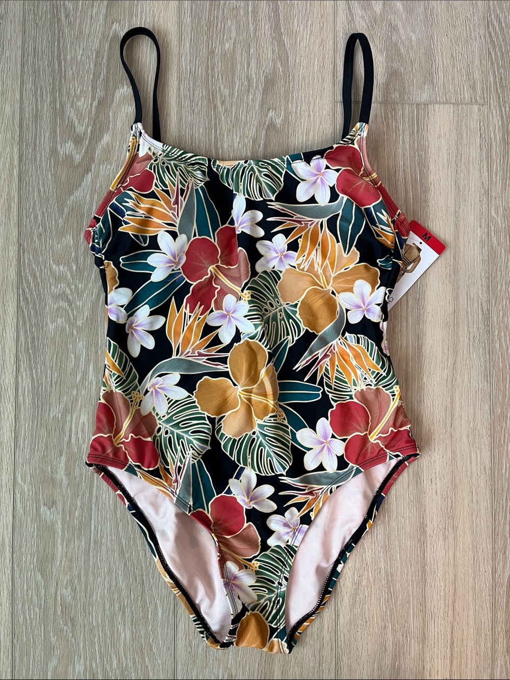 Hurley // Floral Hawaiian Swimsuit